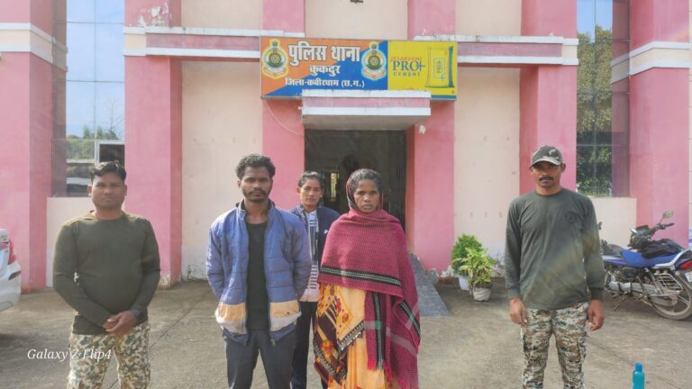 शराबी पति से परेशान पत्नी ने अपने पुत्र के साथ मिलकर पति को उतारा मौत के घाट