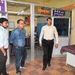 कलेक्टर ने सहसपुर लोहारा सीएचसी का किया निरीक्षण, व्यवस्थाओं को बेहतर बनाने के दिए निर्देश
